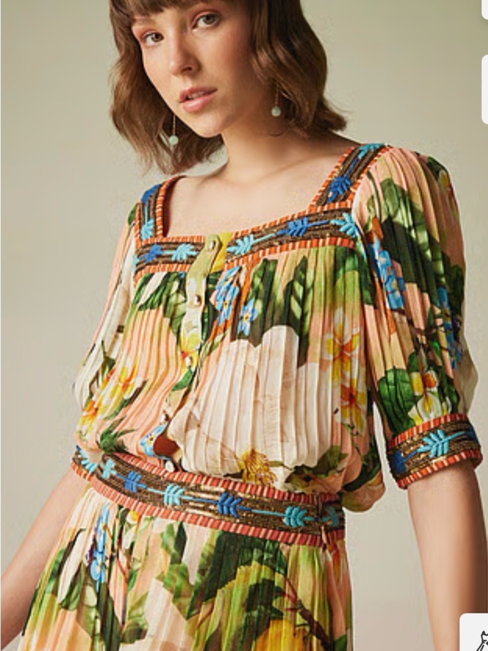 Brand New With Tags! ✨ Verb by Pallavi Singhee "Melody" Blouse